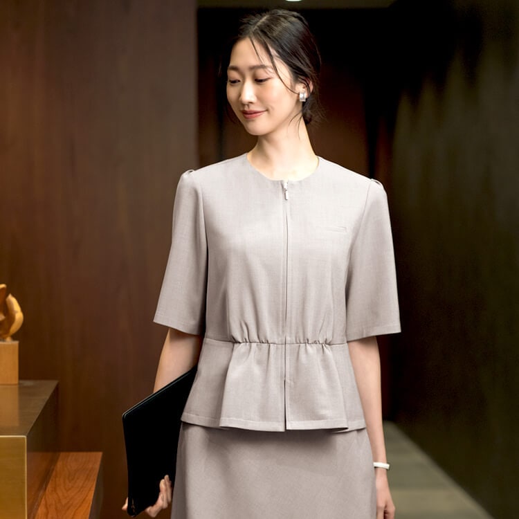 企業受付制服 夏用