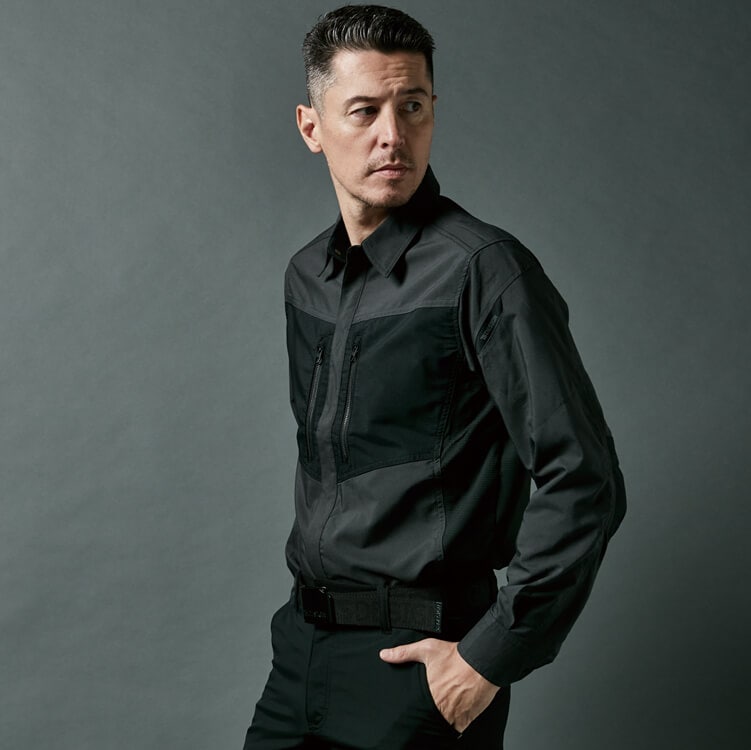 作業服シャツ 夏用