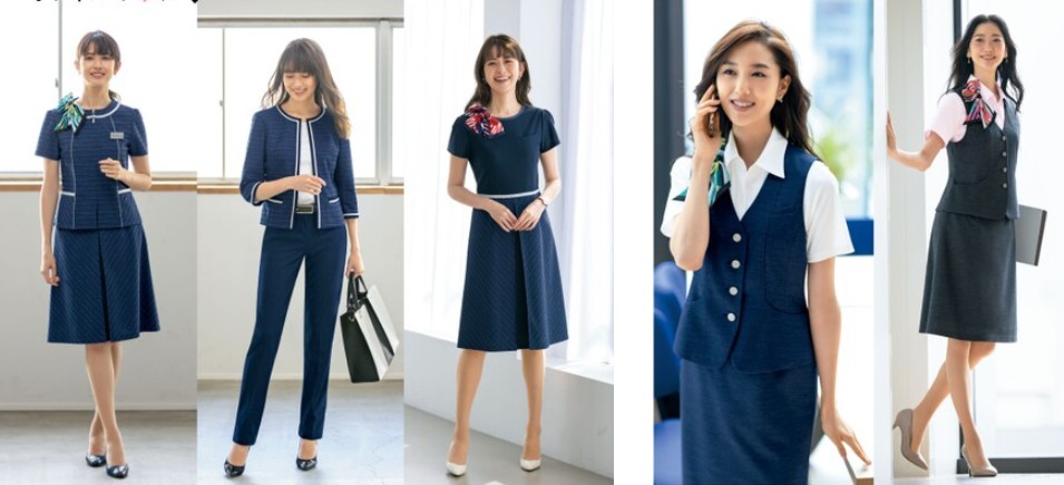 法人様向けオフィス制服サービス｜無料カタログ請求と事務服サンプル貸出しで理想のユニフォーム選びをサポート