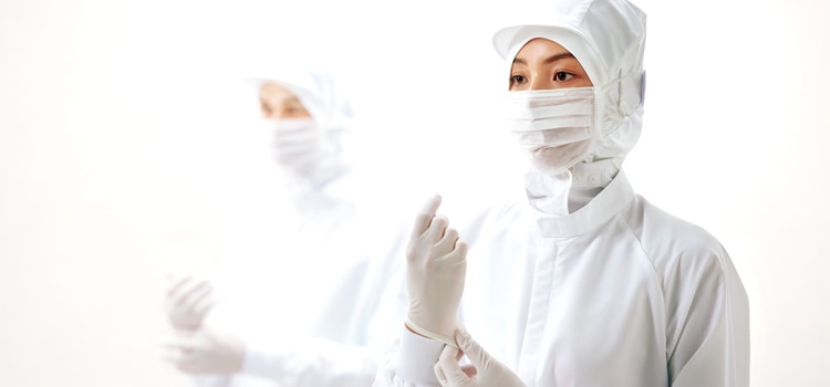 HACCP対応の衛生白衣|食品製造現場で使える防塵・防菌仕様の作業着