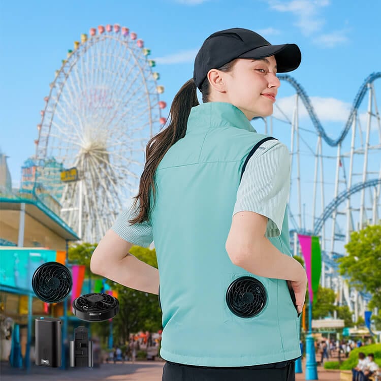 ファン付きベスト・空調ベスト｜夏も涼しくお仕事。おしゃれと機能を