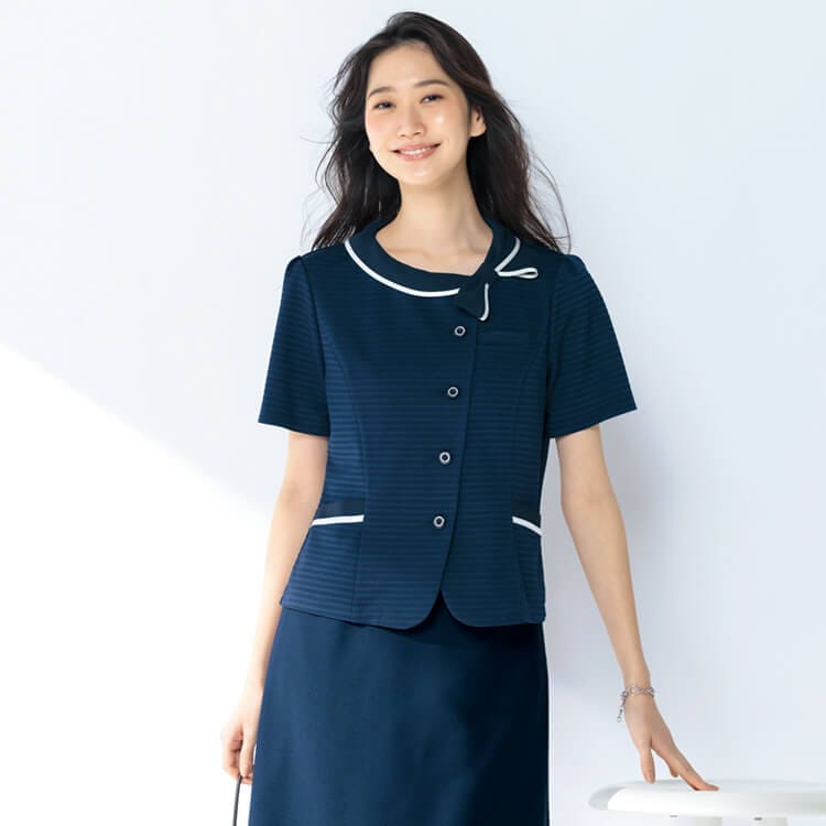 【naru☆】セロリー ボンマックス 事務服 オーバーブラウス スカート 事務服セロリー・オフィス制服 - ユニフォーム通販「e-UNIFORM
