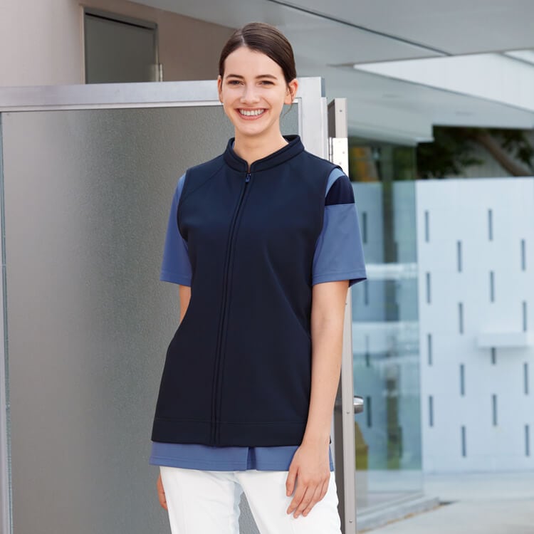 ナースカーディガンベスト