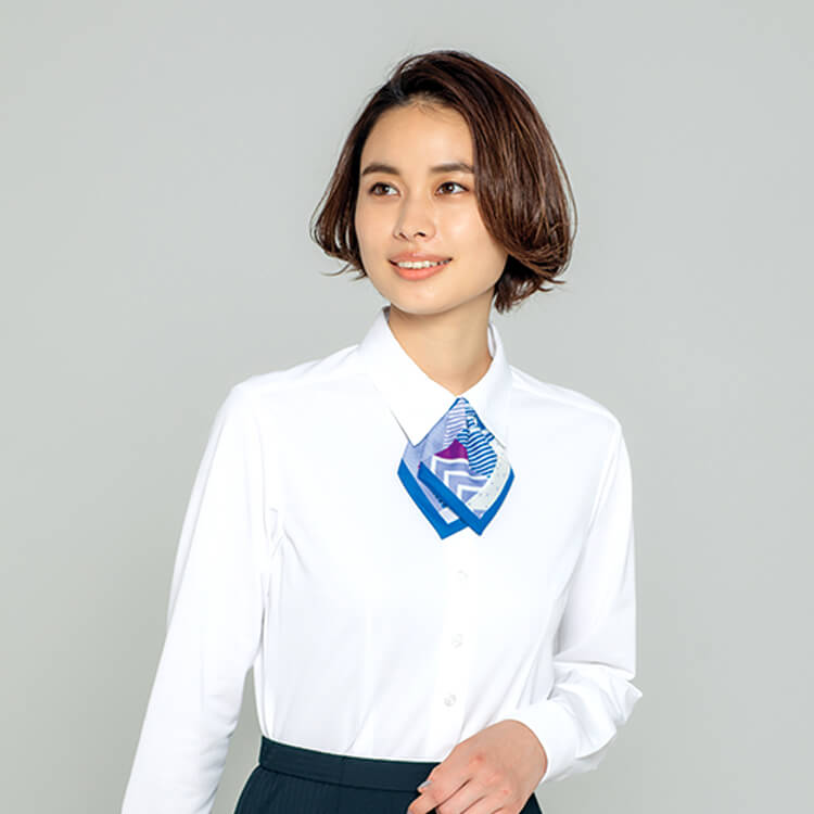 事務服 リボン